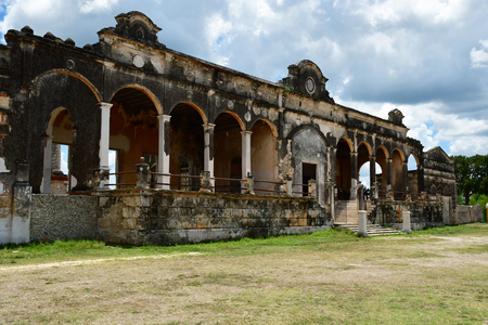 Xayaxcopoil; United Mexican States - may 18 2018 : the picturesque old haciendaのeditorial素材