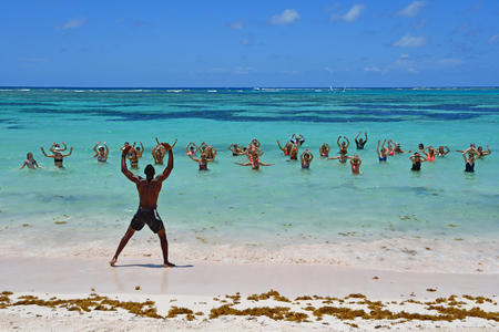 Punta Cana, Dominican Republic - june 1 2017 : an hotelのeditorial素材