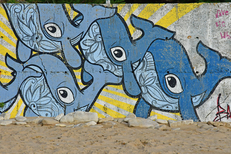 Rivedoux Plage; France - november 27 2017 : the west coast beachのeditorial素材