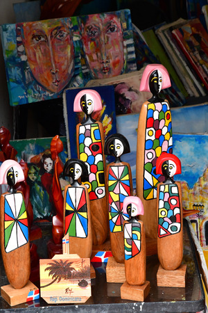 Santo Domingo, Dominican Republic - may 31 2017 : the picturesque colonial districtのeditorial素材