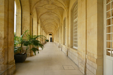 Caen; France - july 17 2017 : Abbaye aux Damesのeditorial素材