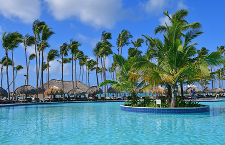 Punta Cana, Dominican Republic - june 2 2017 : an hotelのeditorial素材