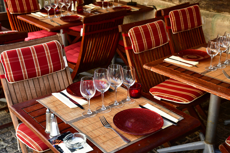 Caen; France - april 4 2018 : the picturesque city centreのeditorial素材