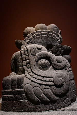 Mexico;  United Mexican State - may 13 2018 : the anthropology museum