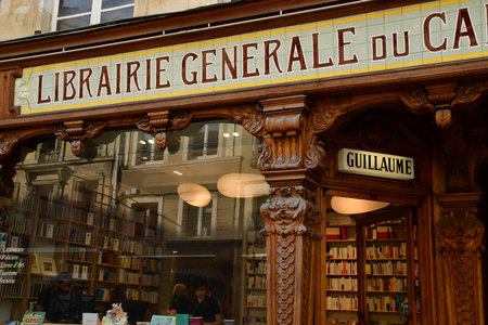 Caen; France - april 4 2018 : a book shopのeditorial素材