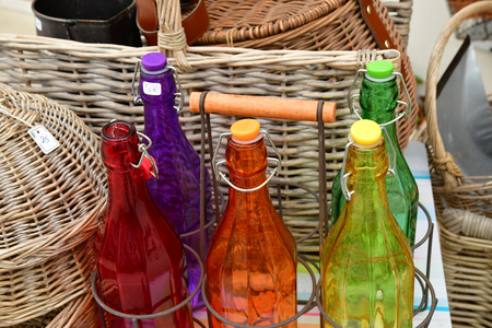 Saint Martin de Re; France - november 24 2017 : store in the picturesque village centreのeditorial素材