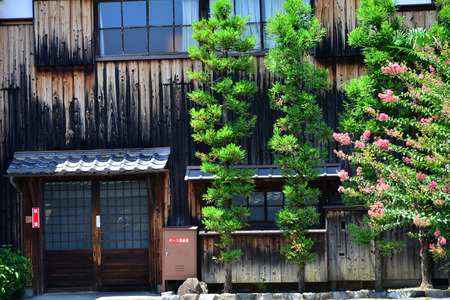Kyoto; Japan - august 8 2017 : the Gekkeikan breweryのeditorial素材