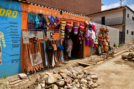 San Juan de Chamula; United Mexican States - may 15 2018 : the picturesque cityのeditorial素材