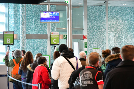 Lisbon, Portugal - february 21 2018 : the airport
