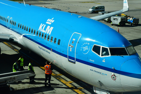 Lisbon, Portugal - february 21 2018 : the airportのeditorial素材