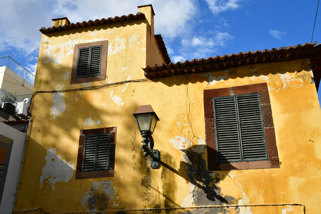 Funchal, Portugal - february 21 2018 : the city centreのeditorial素材