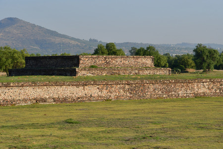 Teotihuacan;  United Mexican State - may 13 2018 : the pre Columbian siteの写真素材