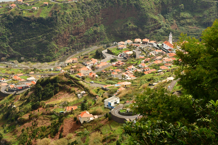 Faial, Madeira, Portugal - february 23 2018 : rural landscapeのeditorial素材