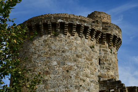 Chevreuse; France - september16 2018 : the chateau de la Madeleineのeditorial素材