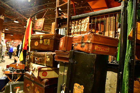 London, England - march 11 2018 : the picturesque Camden marketのeditorial素材