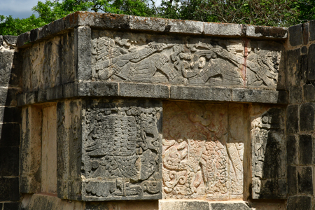 Chichen Itza; United Mexican States - may 13 2018 : the pre Columbian siteのeditorial素材