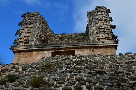 Uxmal; United Mexican State - may 18 2018 : the pre Columbian siteのeditorial素材
