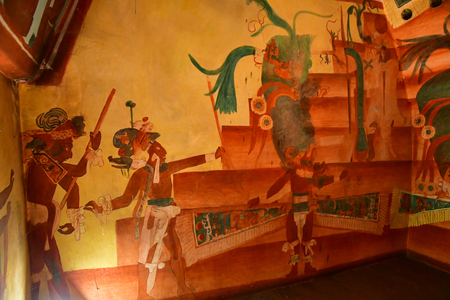 Mexico;  United Mexican State - may 13 2018 : the anthropology museumのeditorial素材