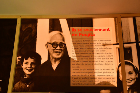 Villiers le Bacle; France - june 3 2018 : the house of Foujita