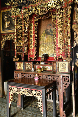 Sa Dec; Socialist Republic of Vietnam - august 18 2018 : the Huynh Thuy Le houseのeditorial素材