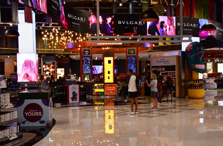 Cancun;  United Mexican States - may 23 2018 : the airportのeditorial素材