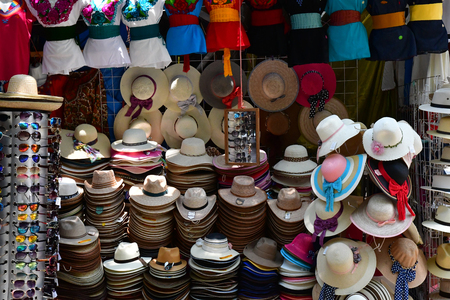 Tuxtla Gutierrez;  United Mexican States - may 14 2018 : souvenir shop at the El Sumidero canyonのeditorial素材
