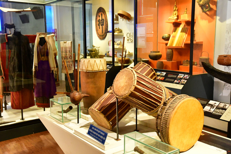 Ho Chi Minh City, Saigon, Socialist Republic of Vietnam - august 15 2018 : history museum of Vietnam