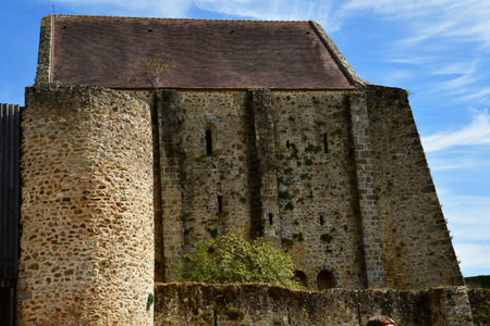 Chevreuse; France - september16 2018 : the chateau de la Madeleineのeditorial素材