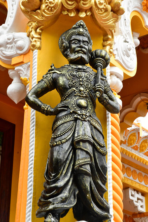 Chau Doc; Socialist Republic of Vietnam - august 19 2018 : the Tay An pagodaのeditorial素材