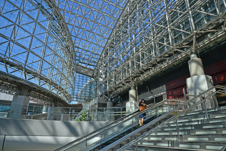 Kanazawa, Japan - august 3 2017 : the train stationのeditorial素材