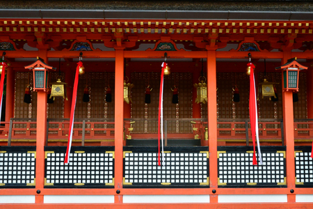 Kyoto, Japan - august 8 2017 : the Fushimi Inari Taisha shrineのeditorial素材