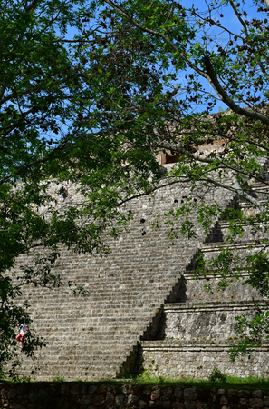 Uxmal; United Mexican State - may 18 2018 : the pre Columbian site