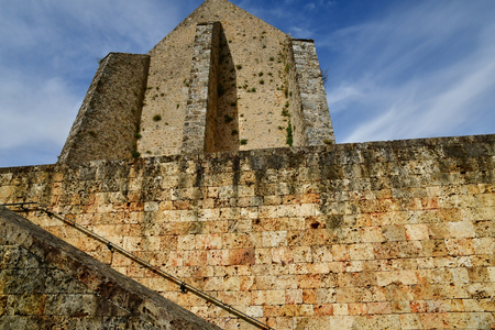 Chevreuse; France - september16 2018 : the chateau de la Madeleineのeditorial素材