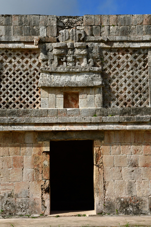 Uxmal; United Mexican State - may 18 2018 : the pre Columbian siteのeditorial素材