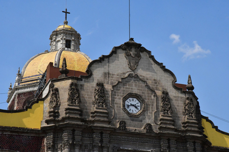 Mexico;  United Mexican States - may 13 2018 : the old Basilicaのeditorial素材