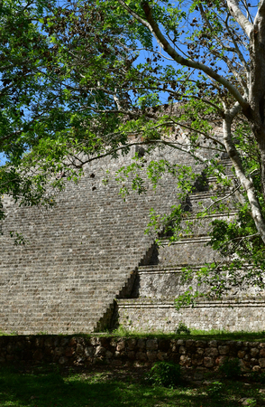 Uxmal; United Mexican State - may 18 2018 : the pre Columbian siteのeditorial素材