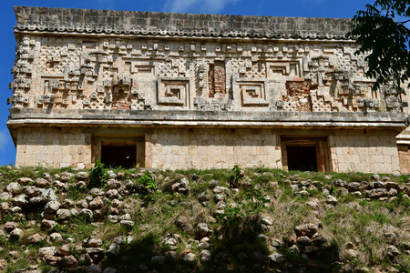 Uxmal; United Mexican State - may 18 2018 : the pre Columbian siteのeditorial素材