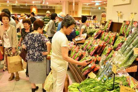 Kyoto; Japan - august 10 2017 : great store in the city centerのeditorial素材