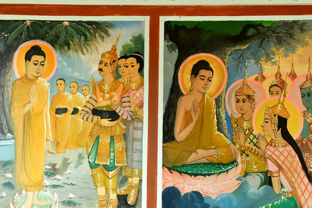 Kampong Tralach; Kingdom of Cambodia - august 21 2018 : the Wat Kampong Tralach Leu pagoda siteのeditorial素材