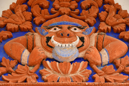 Kampong Tralach; Kingdom of Cambodia - august 21 2018 : the Wat Kampong Tralach Leu pagoda siteのeditorial素材
