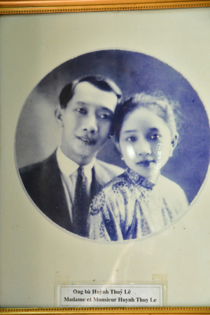 Sa Dec; Socialist Republic of Vietnam - august 18 2018 : the Huynh Thuy Le house