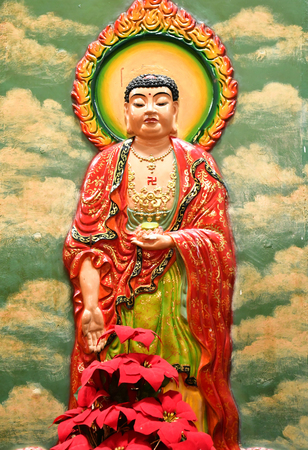 Chau Doc; Socialist Republic of Vietnam - august 19 2018 : the Tay An pagodaのeditorial素材