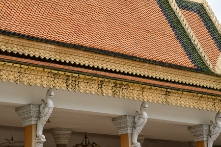 Phnom Penh; Kingdom of Cambodia - august 20 2018 : the Royal Palaceのeditorial素材