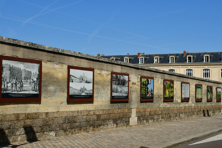 Versailles, France - september 2 2018 : Le Potager du roi in the Saint Louis district near the castleのeditorial素材