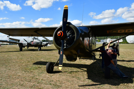 Verneuil sur Seine; France - september 8 2018 : the air showのeditorial素材