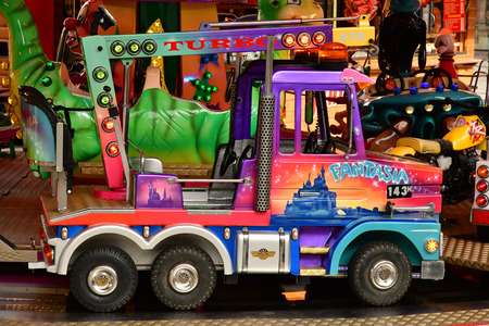 Strasbourg; France - march 3 2017 : a carouselのeditorial素材