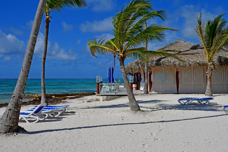 Punta Cana, Dominican Republic - june 2 2017 : beachのeditorial素材