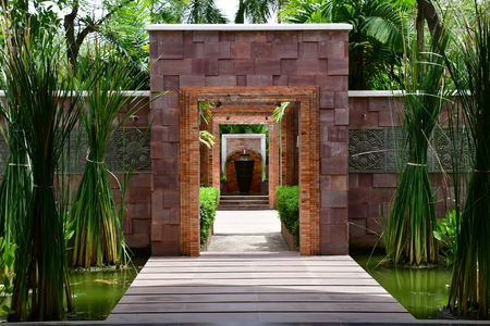 Siem Reap; Kingdom of Cambodia - august 25 2018 : the White Lotus hotelのeditorial素材