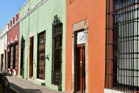 San Francisco de Campeche; United Mexican States - may 18 2018 : the picturesque old city