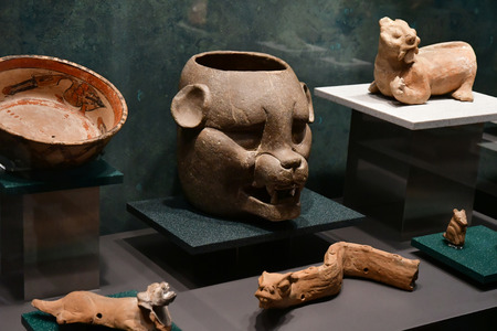 Mexico;  United Mexican State - may 13 2018 : the anthropology museumのeditorial素材